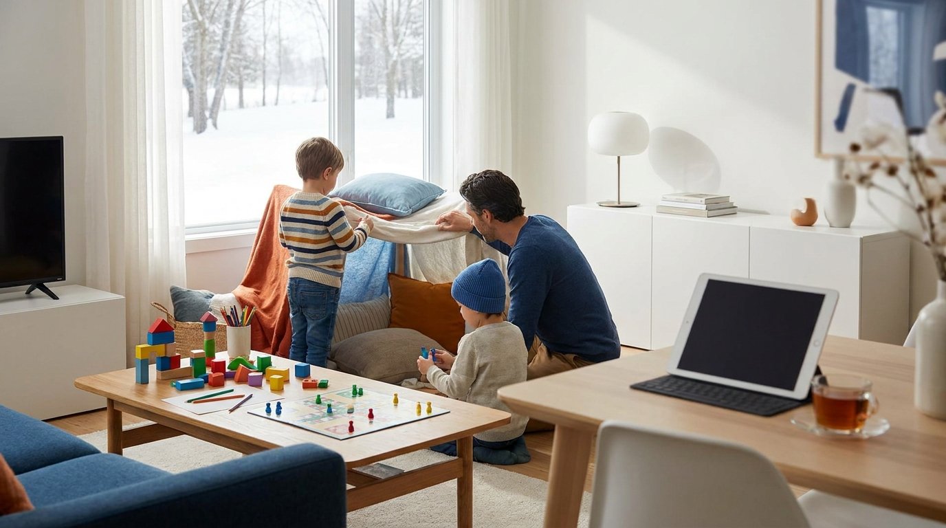 Winter Activities: Fun Indoor Games for Kids